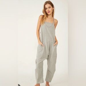 Free People Hot Shot Onesie (Grey)
